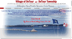 Desktop Screenshot of detourvillage.org